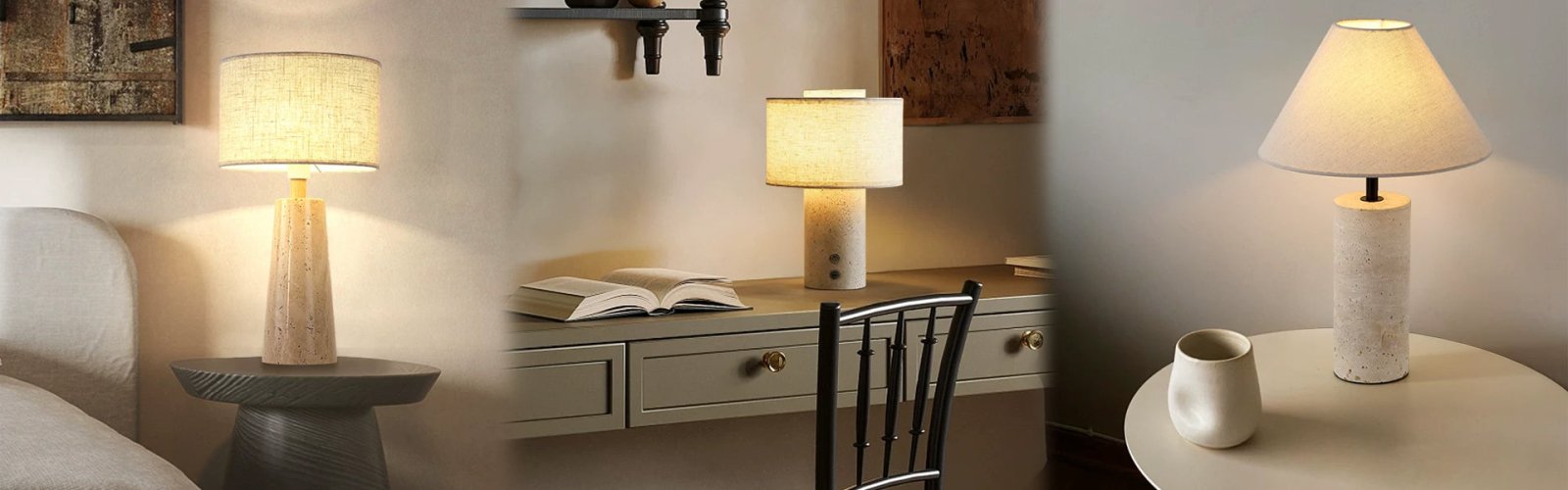 Table & Floor Lamps - Glow Stone Lamps