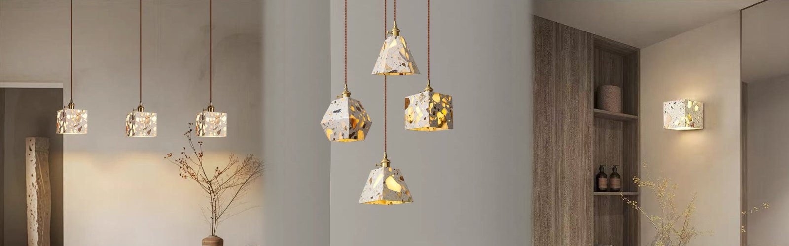 Terrazzo - Glow Stone Lamps
